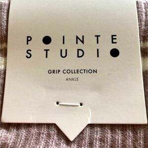 Womens Yoga Mat Pilates HITT Dance Workout Ankle Floor Socks Grip No-Skid | NWT